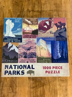 National Parks Puzzle 1000 Piece by Gibbs Smith Gibbs Smith Gift